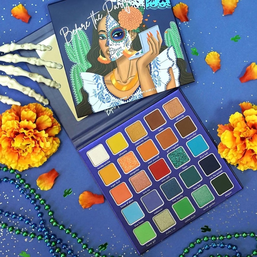 Before the party palette